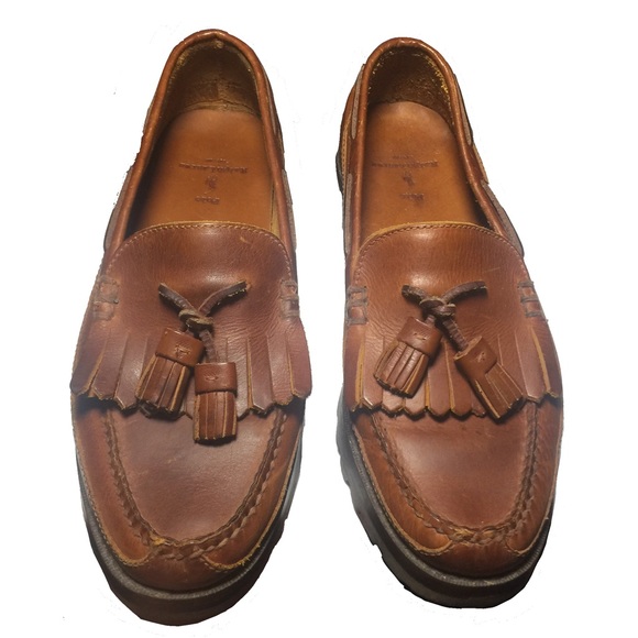 🔥Vintage🐎Polo RL tassel mock toe slip on shoes - Picture 2 of 7